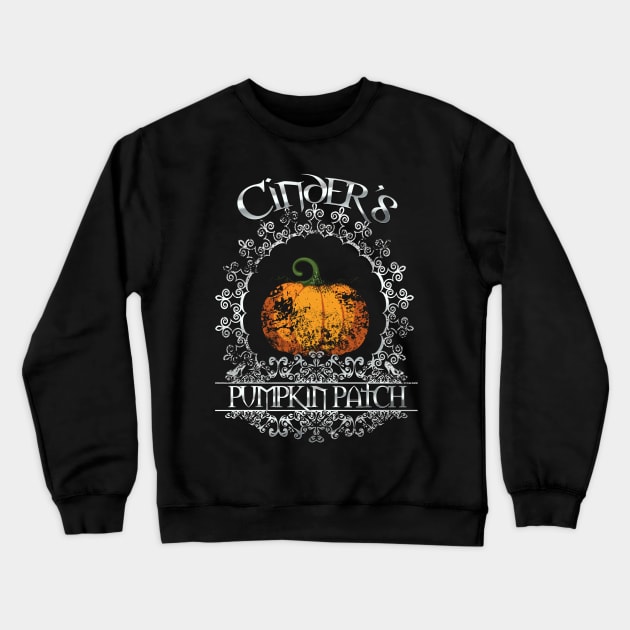 Cinder's Pumpkin Patch Crewneck Sweatshirt by shawnalizabeth